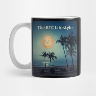 Bitcoin lifestyle BTY Crypto Moon cryptocurrency Mug